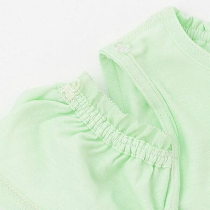 項鍊刺繡露肩兩穿短袖T恤