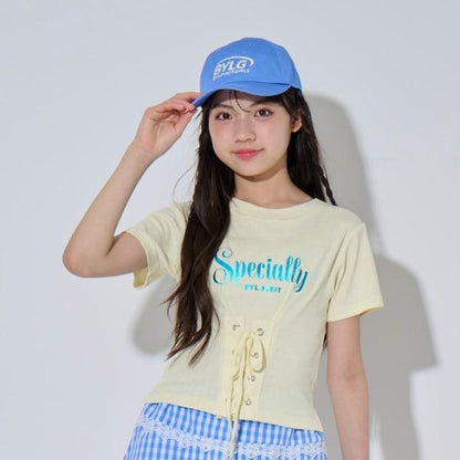 【ニコ☆プチ・Cuugal刊載】前繫帶T恤