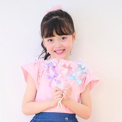 項鍊刺繡露肩兩穿短袖T恤