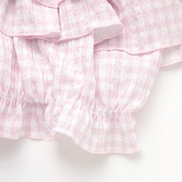 【SWIM】一字肩荷葉邊分體泳衣