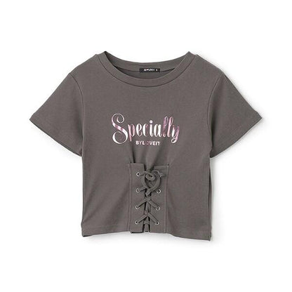 【ニコ☆プチ・Cuugal刊載】前繫帶T恤