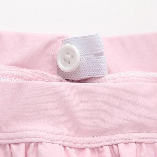 【SWIM】一字肩荷葉邊分體泳衣