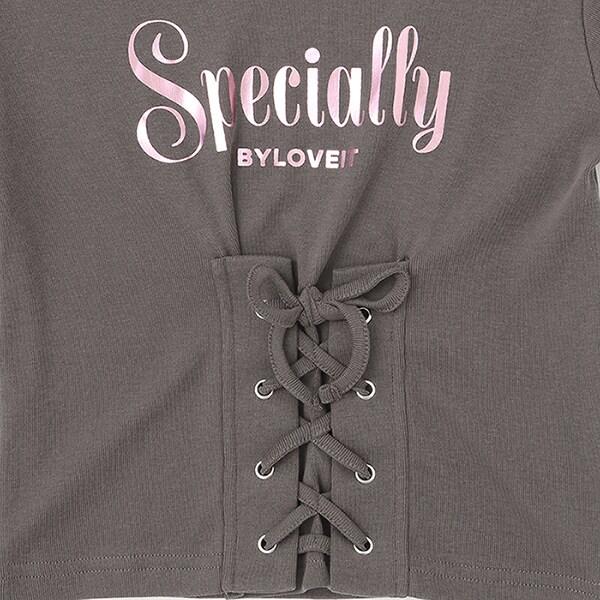 【ニコ☆プチ・Cuugal刊載】前繫帶T恤