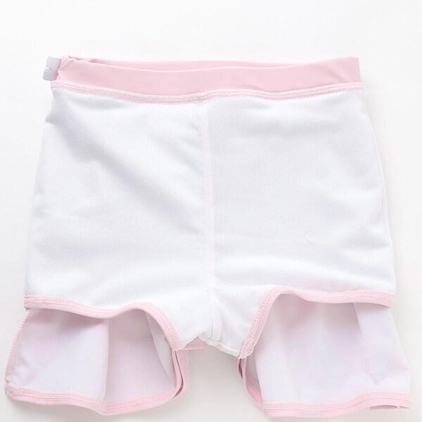 【SWIM】一字肩荷葉邊分體泳衣