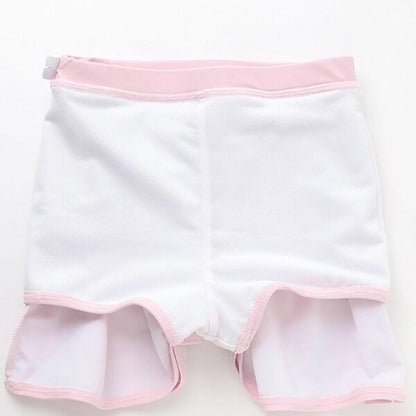 【SWIM】一字肩荷葉邊分體泳衣