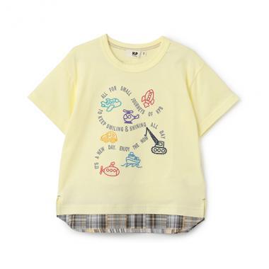 木糖醇加工 交通工具刺繡 短袖T恤