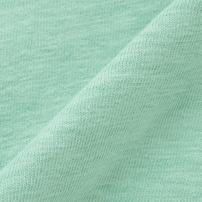 電車印花竹節棉短袖T恤