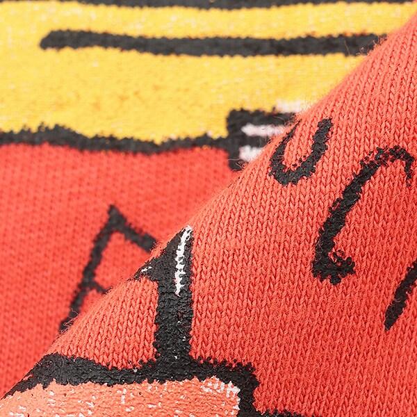 工程車輛印花短袖T恤