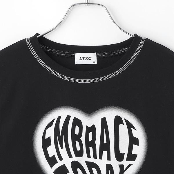 【LTXC】【吸水速幹/清爽】愛心噴霧T恤