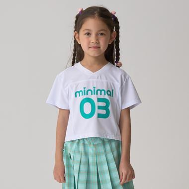 【吸水速幹】網眼數字T恤