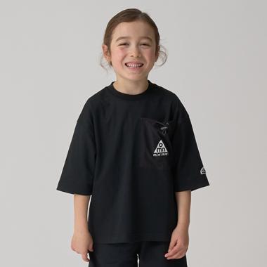 【吸水速幹】束口袋口袋T恤