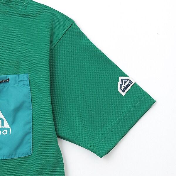 【吸水速幹】束口袋口袋T恤