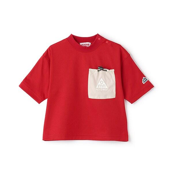 【吸水速幹】束口袋口袋T恤