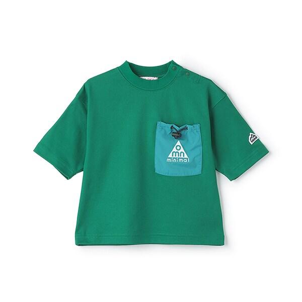 【吸水速幹】束口袋口袋T恤