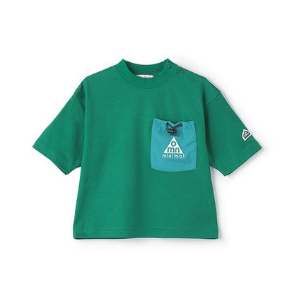 【吸水速幹】束口袋口袋T恤