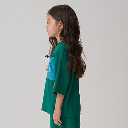 【吸水速幹】束口袋口袋T恤