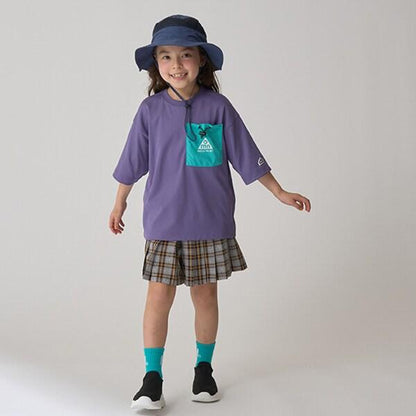 【吸水速幹】束口袋口袋T恤