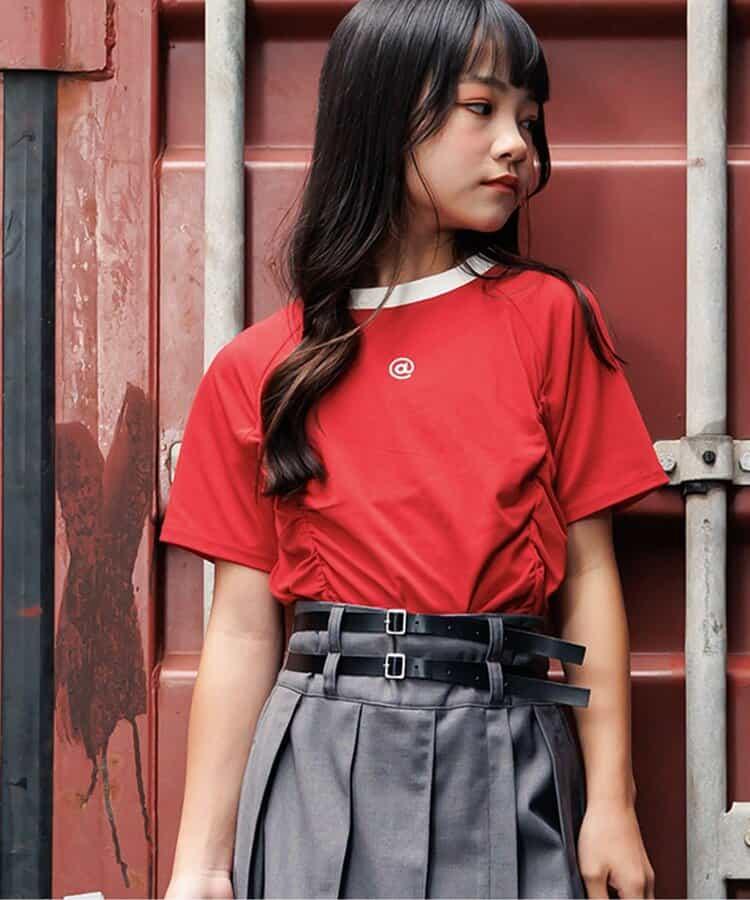 荷葉邊短款上衣