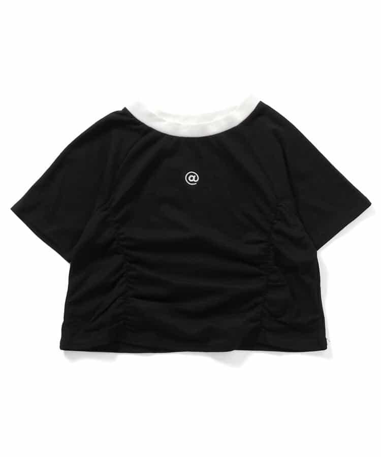 荷葉邊短款上衣