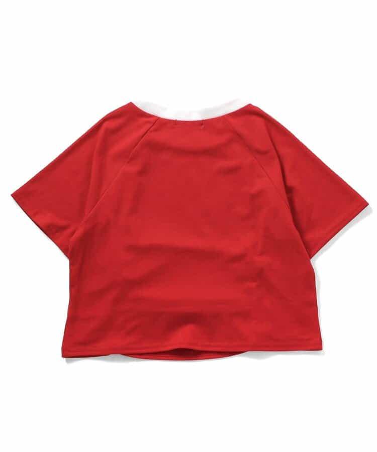 荷葉邊短款上衣