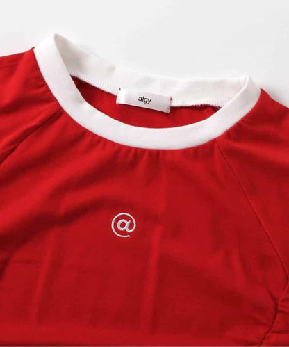 荷葉邊短款上衣