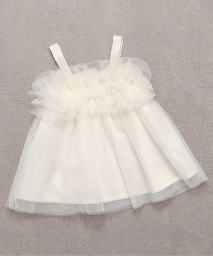 網紗吊帶連衣裙