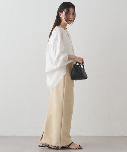 袖口收口V領襯衫