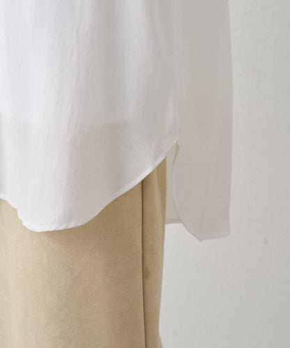 袖口收口V領襯衫