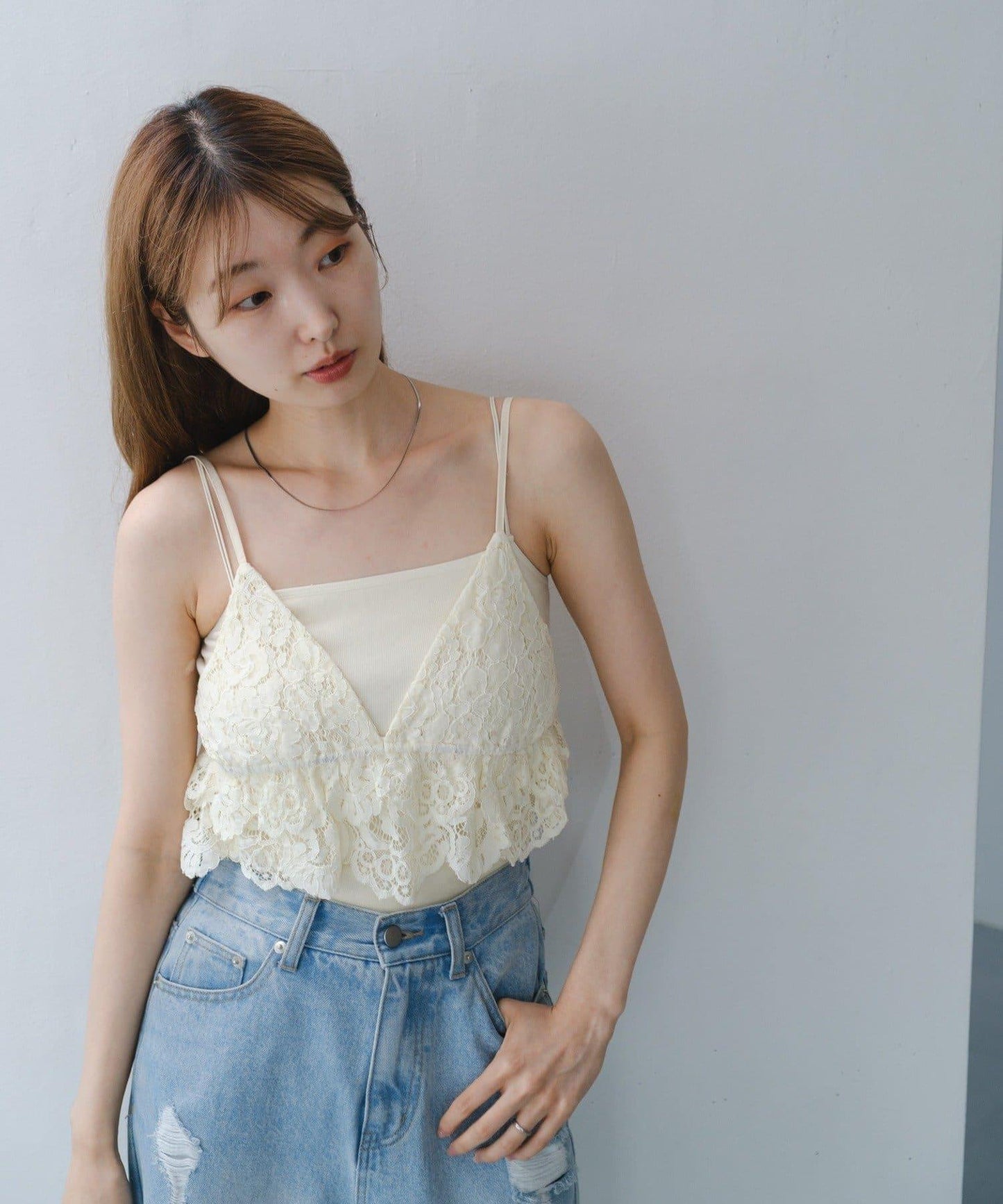 蕾絲吊帶背心