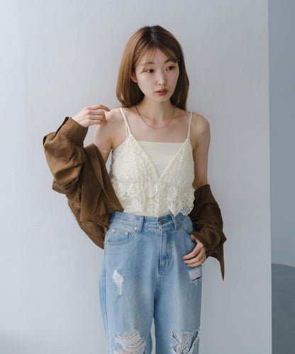 蕾絲吊帶背心