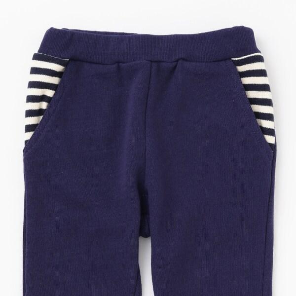 【人氣商品】【直營店無售】條紋星星口袋衛褲