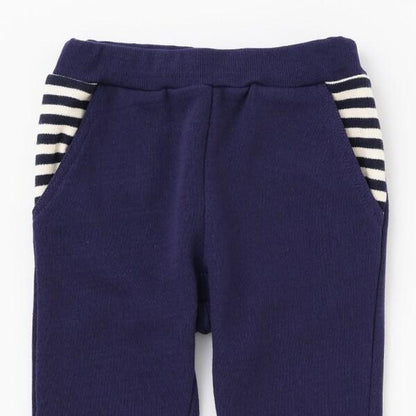 【人氣商品】【直營店無售】條紋星星口袋衛褲