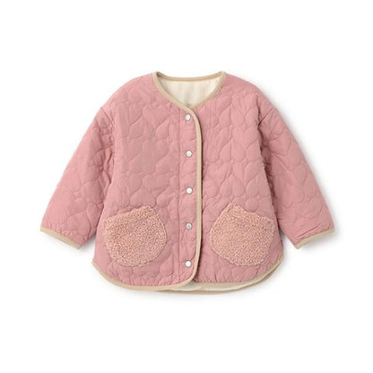 【人氣商品】【直營店無售】愛心絎縫夾克