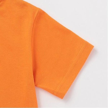 【the FOX】【防汙加工】毛圈繡貼布短袖T恤