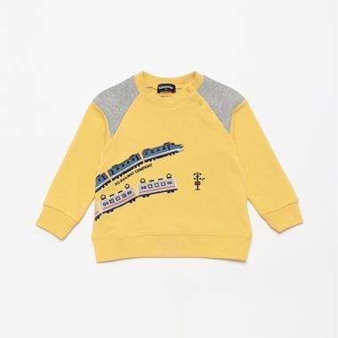 【人氣商品】【直營店無售】電車印花衛衣