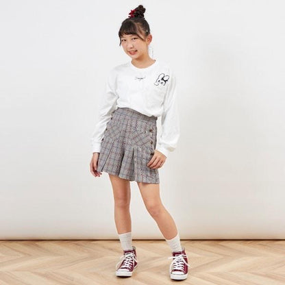 troislapins 兔子刺繡貼布長袖T恤（140～160）