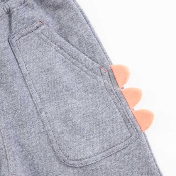 KPBOY 加絨恐龍圖案長褲(80～110)