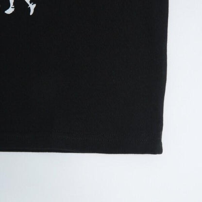 運動員印花寬鬆長袖T恤