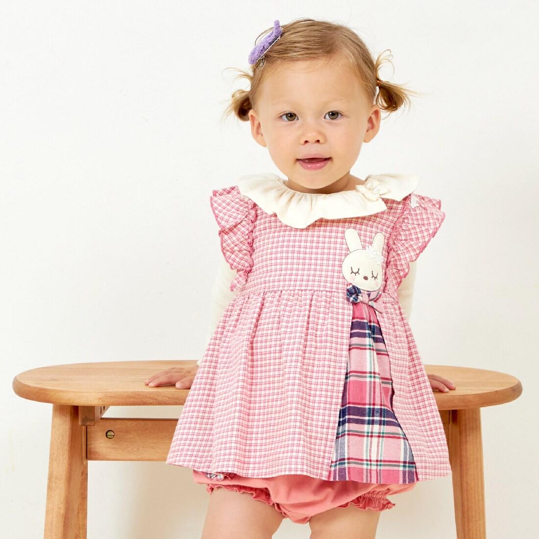 KP 荷葉邊領長袖T恤（80～140）