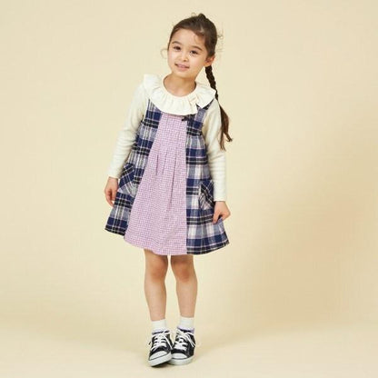 KP 荷葉邊領長袖T恤（80～140）