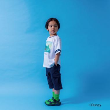 《迪士尼》彼得·潘/條紋短袖T恤