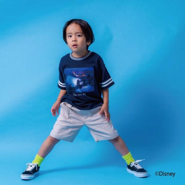 《迪士尼》彼得·潘/條紋短袖T恤