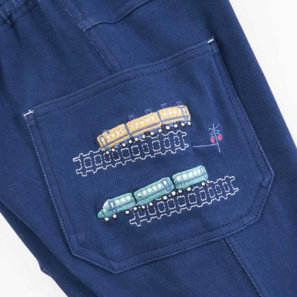 KPBOY 針織斜紋長褲（80～130）