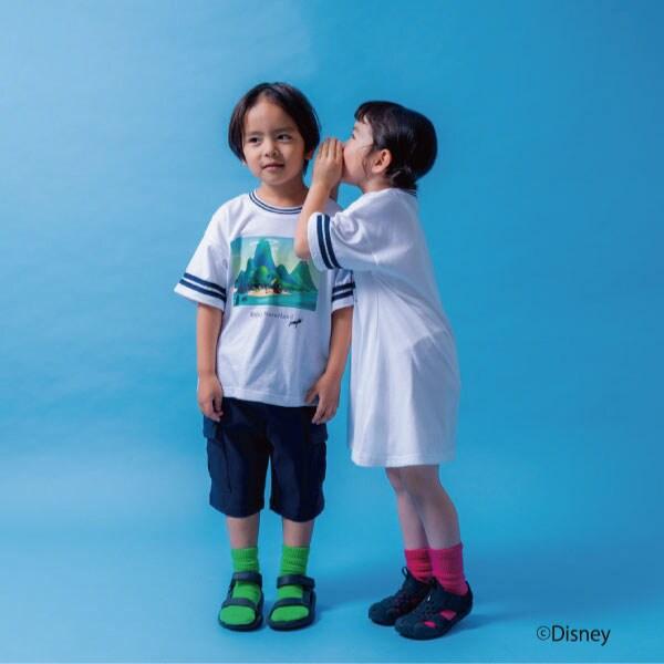 《迪士尼》彼得·潘/條紋短袖T恤