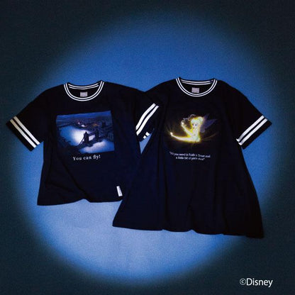 《迪士尼》彼得·潘/條紋短袖T恤