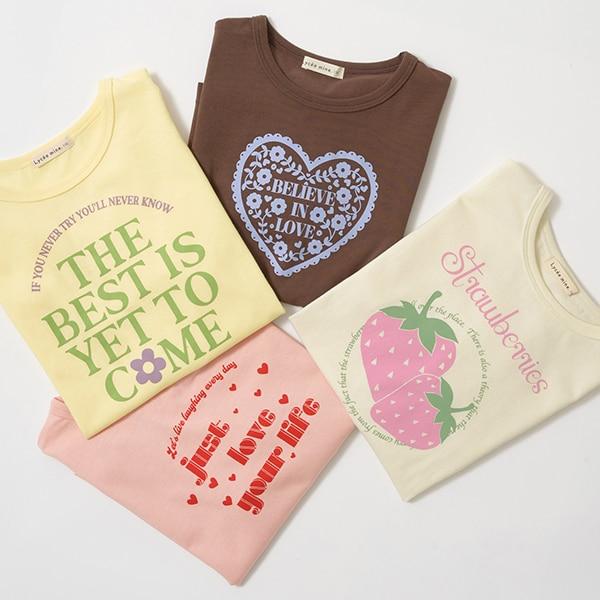 【不易變形柔軟棉】可選8款圖案印花A字型T恤