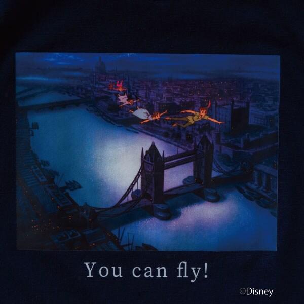 《迪士尼》彼得·潘/條紋短袖T恤