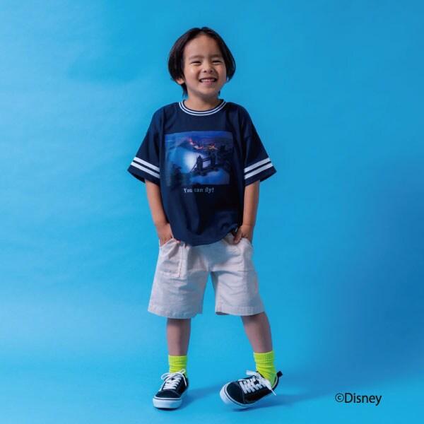 《迪士尼》彼得·潘/條紋短袖T恤