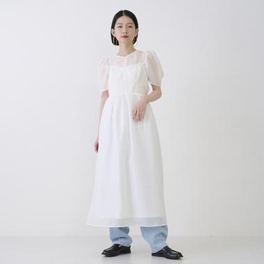 【LADIES】束身胸衣連衣裙套裝