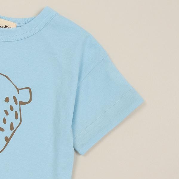 動物圖案印花T恤